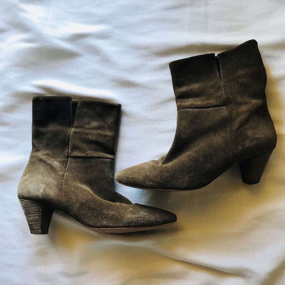 Free people Olive Suede Ankle‎ Boots - Picture 3 of 8